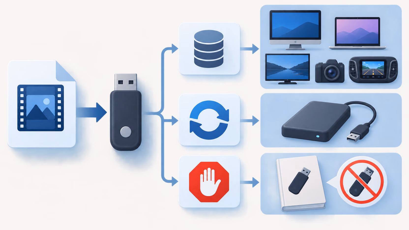 USB 공간은 남는데 파일이 너무 크다면, 포맷 전 확인 순서